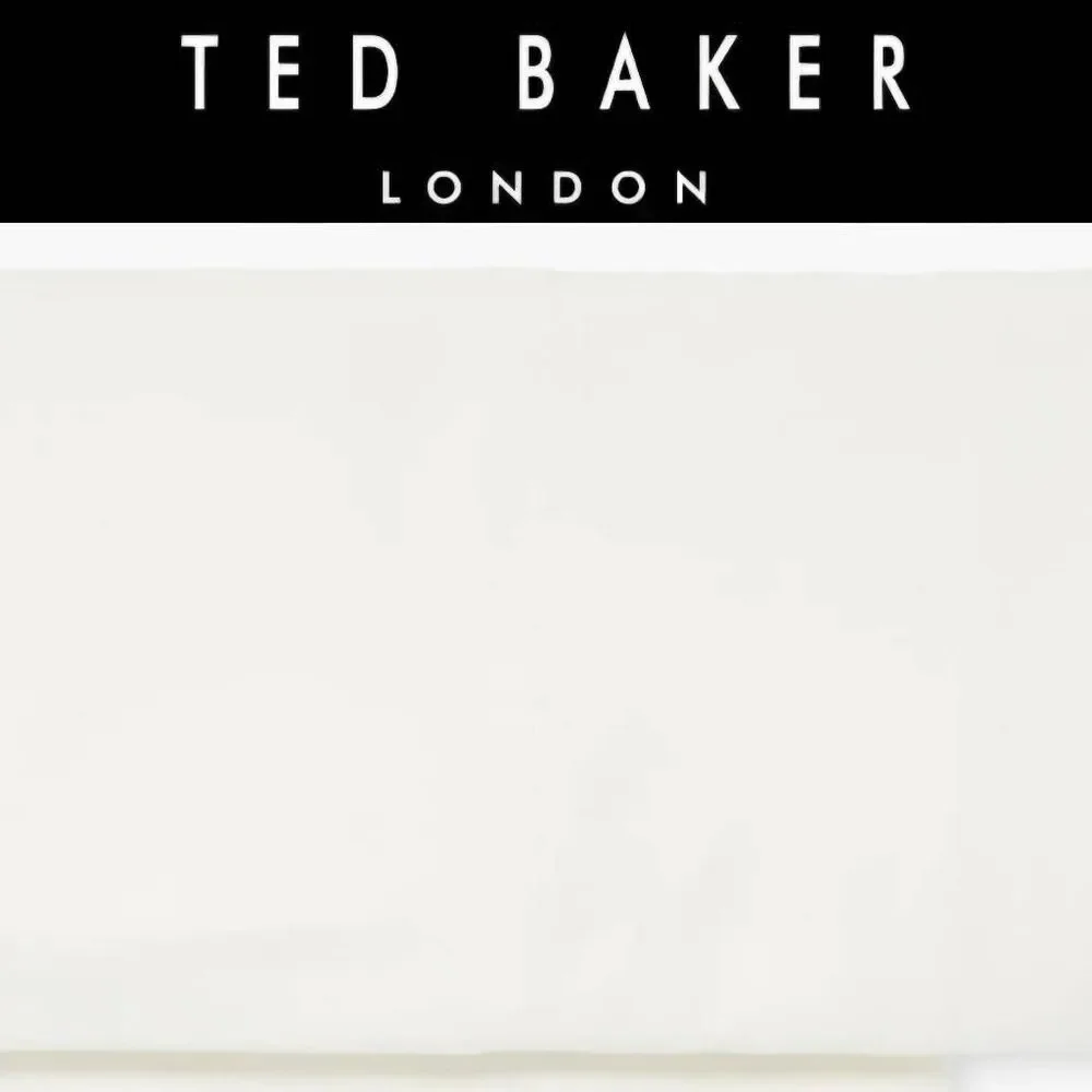 Ted Baker London Plain Dye Collection Set‎ of 2 Pillowcases- White